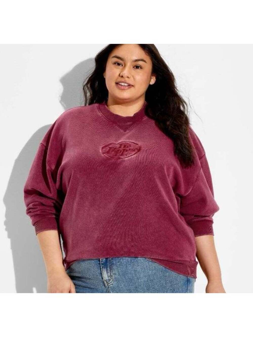 Dr Pepper graphic crewneck sweatshirt
